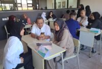 Suasana saat siswa SMA SAIM mempresentasikan rencana kariernya di hadapan orang tua masing-masing.