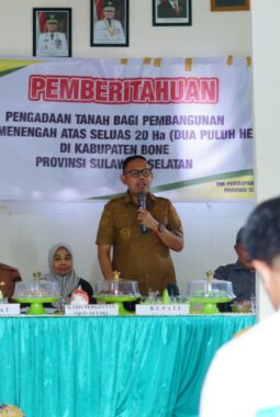 Pemprov Sulsel Mulai Tahap Awal Pengadaan Tanah 20 Hektar untuk Pembangunan SMA di Bone