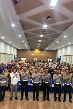 Satlantas Polres Bone Gandeng Dinas Pendidikan Tekan Angka Kecelakaan di Kalangan Pelajar