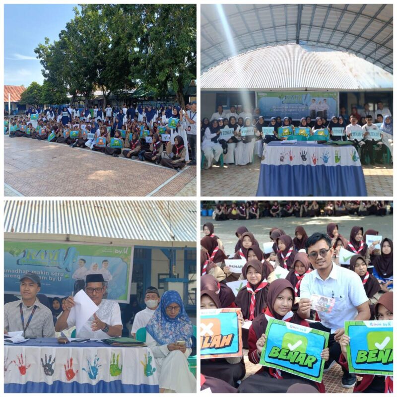 SMPN 1 Watampone hadirkan Kuis Ramadan SPANSA Telkomsel sebagai sarana evaluasi pelaksanaan Amaliah Ramadan 2026.